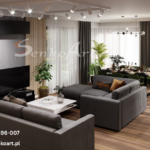 Projektowanie wnętrz salonu w domach mieszkalnych – planowanie przez ekspertów