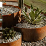 Corten Steel Planters for a Timeless Garden Look
