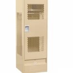 Military metal lockers for tough, secure facility storage
