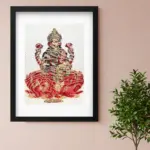 SilkenFrame: Exquisite Kanjivaram Silk Art for Your Home