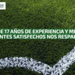 Pasto sintético deportivo para canchas de fútbol de alto rendimiento
